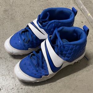 NIKE M FORCE ZOOM TROUT 6 KEYSTONE BASEBALL GAME ROYAL-WHITE SZ 4Y